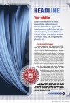 671242436 | 게티이미지코리아 | Leaflet design example. Royalty-Free 이미지