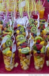 주식회사 선데이모닝프레쉬 | 724224613 | 게티이미지코리아 | UK, London, Brick Lane Sunday Market, Cups of fresh fruit salad for sale Rights-Managed 이미지