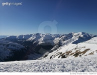 720097773 | 게티이미지코리아 | Snowcapped Mountains Against Clear Blue Sky Royalty-Free 이미지
