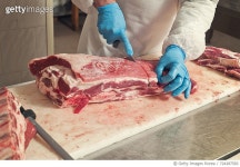 724287583 | 게티이미지코리아 | Butcher Cutting Meat Royalty-Free 이미지
