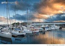 654164680 | 게티이미지코리아 | Hobart Marina sunset Royalty-Free 이미지