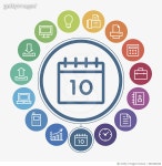681682948 | 게티이미지코리아 | Office icons Royalty-Free 이미지