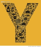 686268136 | 게티이미지코리아 | Letter Y Bee and Honey Vector Icons Background Royalty-Free 이미지