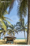 726775927 | 게티이미지코리아 | Benin, Grand Popo, Souvenir shop on beach in front of Auberge Rights-Managed 이미지