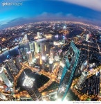 695434420 | 게티이미지코리아 | Shanghais Lujiazui Financial District at Sunset, China Royalty-Free 이미지