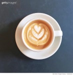 726873221 | 게티이미지코리아 | Overhead View Of Coffee Cup On Table Royalty-Free 이미지