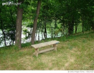 벤치 포레스트(Bench forest) | 730217219 | 게티이미지코리아 | Empty Bench In Forest Royalty-Free 이미지