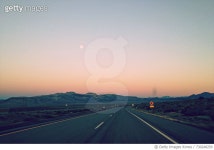 730248259 | 게티이미지코리아 | Road On Landscape Against Clear Sky During Sunset Royalty-Free 이미지