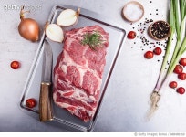 688489160 | 게티이미지코리아 | Raw beef meat with cooking ingredients Royalty-Free 이미지