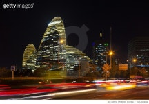 695260834 | 게티이미지코리아 | Wangjing SOHO at Night, Beijing Royalty-Free 이미지