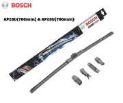 라쿠텐 - BOSCH ボッシュ 欧州車 ワイパー AP28U(700mm) AP28U(700mm) エアロツイン セット販売 【送料込】