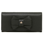 [해외] 【라쿠텐 시장】비비안 웨스트 우드 지갑 VIVIENNE WESTWOOD 2800 BOW 장지갑 NERO브랜드 숍 AXES