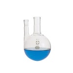라쿠텐 - 【柴田科学】SPC二口丸底フラスコ 300mL 031100-15300【カード払限定／同梱区分：TS1】