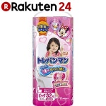 라쿠텐 - トレパンマン 女の子用 ビッグサイズ 32枚【楽天24】【あす楽対応】[トレパンマン トレーニングおむつ]【untrep】【unmoon】