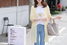 [CD1377/스테이옆단추롱가디건] Tiramisu [CD1377/스테이옆단추롱가디건]