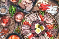꿀꿀진순대 강동본점 음식점 정보와 주변 관광 명소 및 근처 맛집 여행 정보