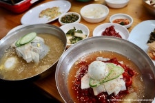 통일면옥 음식점 정보와 주변 관광 명소 및 근처 맛집 여행 정보