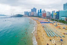 Haeundae Beach (해운대해수욕장) - Sightseeing - Korea travel and tourism information