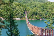 마장호수 출렁다리 관광 정보와 주변 관광 명소 및 근처 맛집 여행 정보
