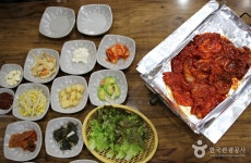 납작식당 음식점 정보와 주변 관광 명소 및 근처 맛집 여행 정보