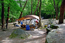 가야산국립공원 치인자동차야영장 레저스포츠 정보와 주변 관광 명소 및 근처 맛집 여행 정보