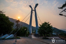 대황강출렁다리 관광 정보와 주변 관광 명소 및 근처 맛집 여행 정보