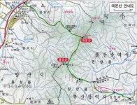 산행기 - [대운산(742.1m)/불광산(659.8m)]서창에서 장안사까지, 대운산의 봄을 찾아서...