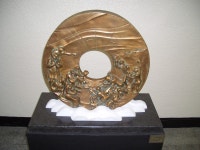 시청내예술품 조각/조형 | 세계로 가는 평화의 도시 거제시