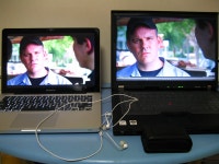 TPHOLIC - 유저Think갤러리 - T61p vs. MacBook Pro 13 (화면 비교)