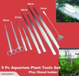 9Pc Aquarium Plant Tools Set | Trade Me 9Pc Aquarium Plant Tools Set