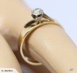 18ct Diamond Solitaire Ring TDW 0.15ct H1683 | Trade Me 18ct Diamond Solitaire Ring TDW 0.15ct H1683