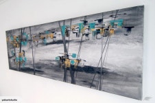 1.5m LONG -Turquoise Gold Fantasy III 150001 by Yanoosh | Trade Me 1.5m LONG -Turquoise Gold Fantasy III 150001 by Yanoosh
