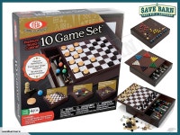 10 Games Set w/ Premium Wood Cabinet IDEAL | Trade Me 10 Games Set w/ Premium Wood Cabinet IDEAL