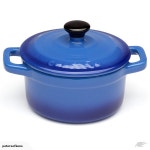 Chasseur La Cuisson Blue Mini Cocotte Blue | Trade Me Chasseur La Cuisson Blue Mini Cocotte Blue