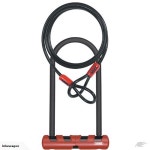 Abus Ultimate 420 Bike U-Lock Combo pack 9/140cm | Trade Me Abus Ultimate 420 Bike U-Lock Combo pack 9/140cm