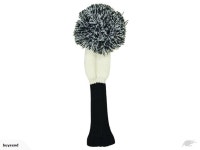 Club Cover - Black & White Pom Pom Golf Fairway | Trade Me Club Cover - Black & White Pom Pom Golf Fairway