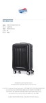 텐바이텐 10X10 : 아메리칸투어리스터캐리어 CRESTA 55cm 차콜 DP918001_(4034135)