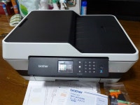 Brother 브리비오워크스 MFC-J6573CDW A3대응 복합기 FAX 동작... MFC-J6573CDW A3대응 복합기 FAX 동작 OK신품 대용량 잉크 탑재