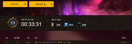 이번주 별궁 어숲 서버1등으로 마무리하네요 ㅎ | 와우 모바일인벤 이번주 별궁 어숲 서버1등으로 마무리하네요 ㅎ - 인벤 커뮤니케이션즈