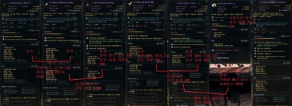 (12강,바소,시낙,기원,고선,경수,해비,이노,초열,초선,정심) - 마영전... 델리아 장비 정리 (12강,바소,시낙,기원,고선,경수,해비,이노,초열,초선,정심)