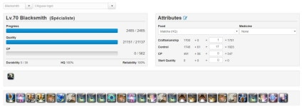 파이널판타지14 인벤 : 전문3/4성 내구35 & 2성 내구70 매크로 - 파이널판타지14 채집/제작 게시판