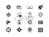 Air Conditioning Icons Royalty Free Cliparts, Vectors, And Stock Illustration. Image 39018768. Air conditioning icons
