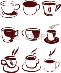 Coffee Icons Set Royalty Free Cliparts, Vectors, And Stock Illustration. Image 15350381.coffee icons set