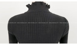 프릴네크 니트 - VIVARUBY 비바루비 vivaruby