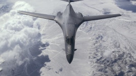 B-1 Wallpaper, Military / Recent: B-1, Lancer, supersonic, strategic bomber, Rockwell, U.S. Air Force, Boeing