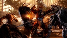 Warframe Wallpaper, Games / Others: Warframe, game, shooter, fps, monster, armor, tree, robot, battle, fight, screenshot, PC... 