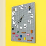 Font Block Wall Clock | tradekorea