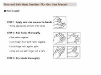 Pure and Safe Hand Sanitizer Plus Gel | tradekorea
