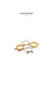 텐바이텐 10X10 : [모드곤] Twin Star Knuckle Ring (white Gold)
