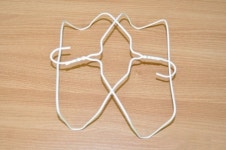 세탁소 옷걸이 활용법 신발정리대 만들기 - 위즐